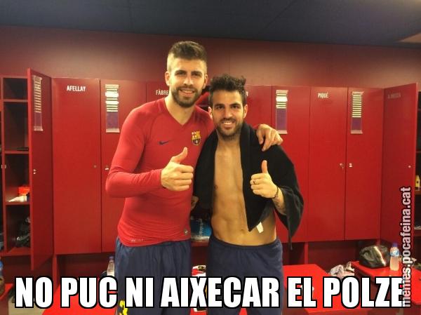 NO PUC NI AIXECAR EL POLZE
