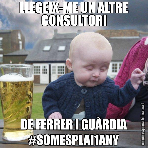 LLEGEIX-ME UN ALTRE CONSULTORI DE FERRER I GUÀRDIA #SOMESPLAI1ANY - El nen begut