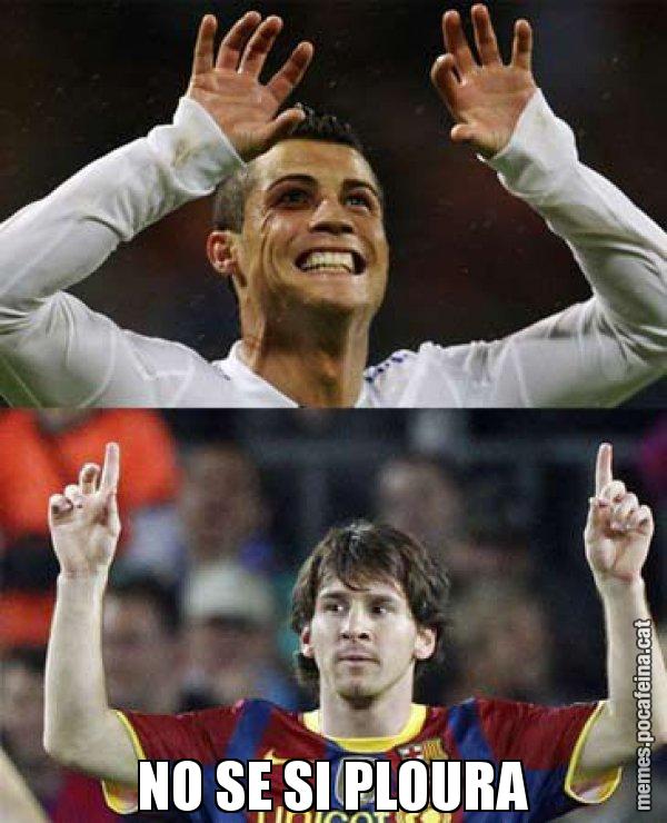 NO SE SI PLOURA - Messi VS Cristiano