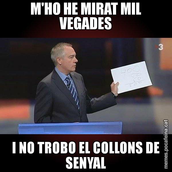 M'HO HE MIRAT MIL VEGADES I NO TROBO EL COLLONS DE SENYAL - Navarro Paper