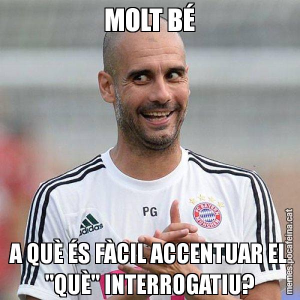 MOLT BÉ A QUÈ ÉS FÀCIL ACCENTUAR EL ''QUÈ'' INTERROGATIU? - Guardiola Boig