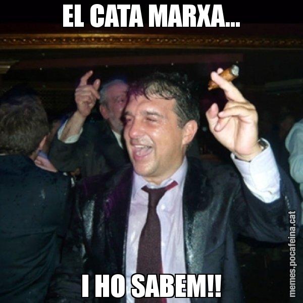 EL CATA MARXA... I HO SABEM!! - Laporta de Festa