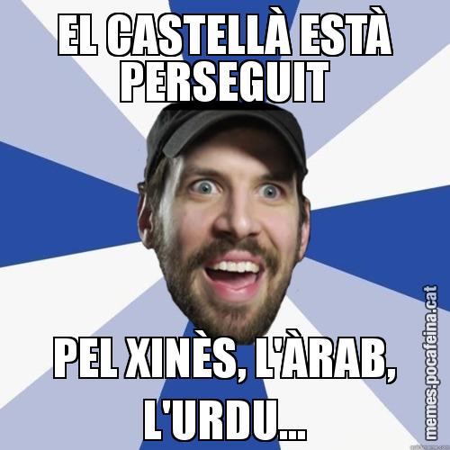 EL CASTELLÀ ESTÀ PERSEGUIT PEL XINÈS, L'ÀRAB, L'URDU...