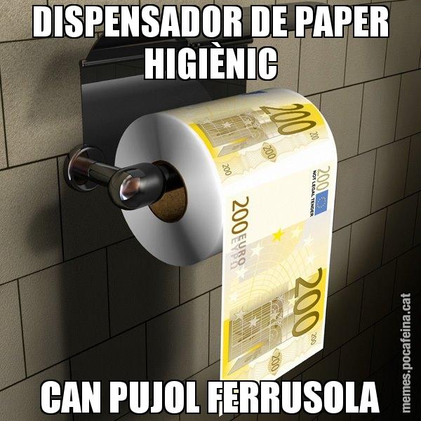DISPENSADOR DE PAPER HIGIÈNIC CAN PUJOL FERRUSOLA