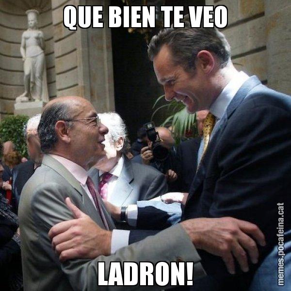 QUE BIEN TE VEO LADRON! - Millet i Urdangarin