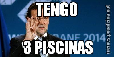 TENGO  3 PISCINAS