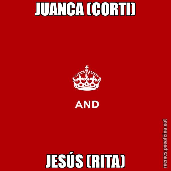 JUANCA (CORTI) JESÚS (RITA) - Keep
