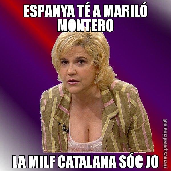 ESPANYA TÉ A MARILÓ MONTERO LA MILF CATALANA SÓC JO - Pilar Rahola