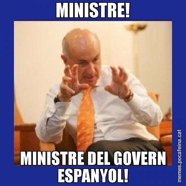 MINISTRE! MINISTRE DEL GOVERN ESPANYOL! - Duran i Lleida