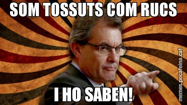 SOM TOSSUTS COM RUCS I HO SABEN!