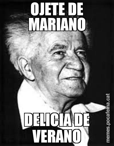 OJETE DE MARIANO DELICIA DE VERANO