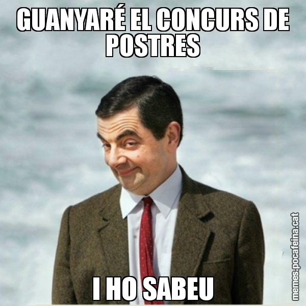 GUANYARÉ EL CONCURS DE POSTRES I HO SABEU - Mr. Bean