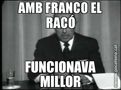 AMB FRANCO EL RACÓ FUNCIONAVA MILLOR