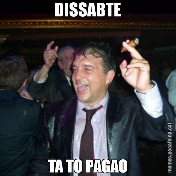 DISSABTE TA TO PAGAO - Laporta de Festa