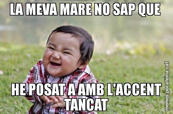 LA MEVA MARE NO SAP QUE  HE POSAT A AMB L'ACCENT TANCAT - El diabòlic nen asiàtic