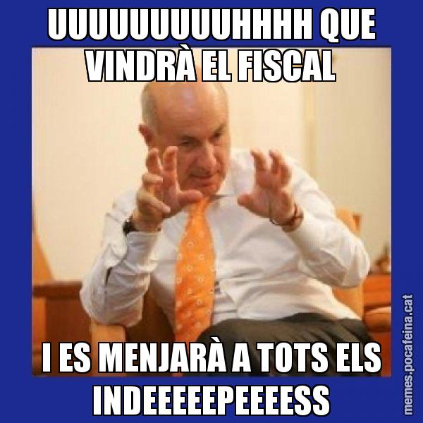 UUUUUUUUUHHHH QUE VINDRÀ EL FISCAL I ES MENJARÀ A TOTS ELS INDEEEEEPEEEESS - Duran i Lleida