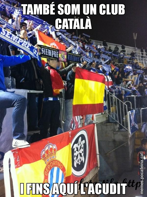 TAMBÉ SOM UN CLUB CATALÀ I FINS AQUÍ L'ACUDIT