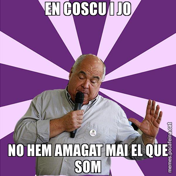 EN COSCU I JO NO HEM AMAGAT MAI EL QUE SOM - Lluís Rabell - 27S