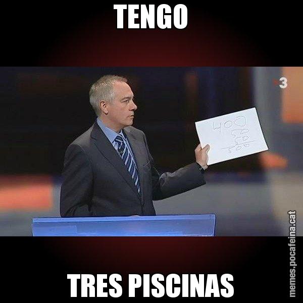 TENGO TRES PISCINAS - Navarro Paper