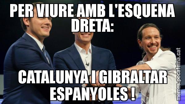PER VIURE AMB L'ESQUENA DRETA: CATALUNYA I GIBRALTAR ESPANYOLES !