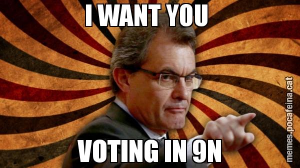 I WANT YOU  VOTING IN 9N