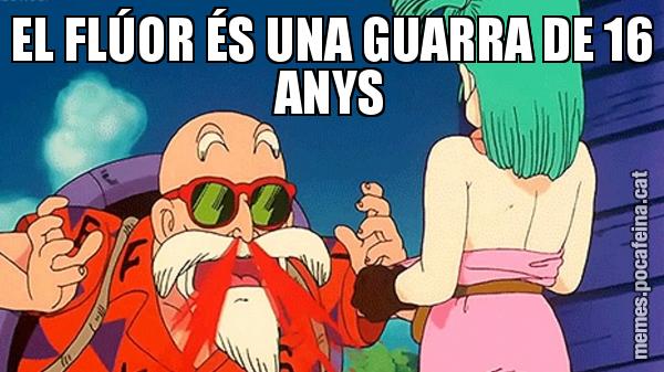 EL FLÚOR ÉS UNA GUARRA DE 16 ANYS