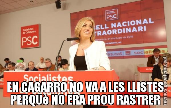EN CAGARRO NO VA A LES LLISTES PERQUè NO ERA PROU RASTRER