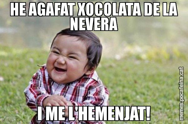 HE AGAFAT XOCOLATA DE LA NEVERA I ME L'HEMENJAT! - El diabòlic nen asiàtic