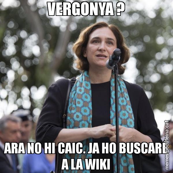 VERGONYA ? ARA NO HI CAIC. JA HO BUSCARÉ A LA WIKI