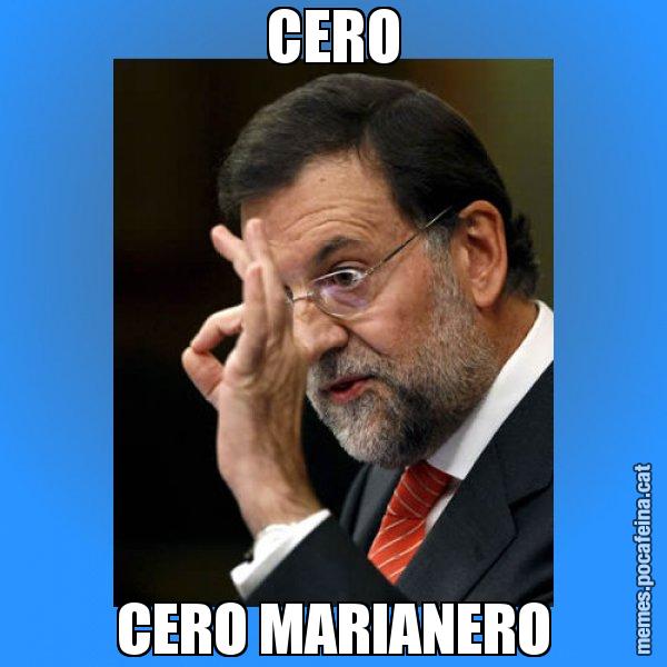 CERO CERO MARIANERO - Rajoy Zero