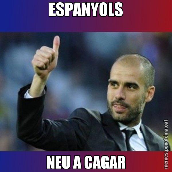 ESPANYOLS NEU A CAGAR - Pep Guardiola