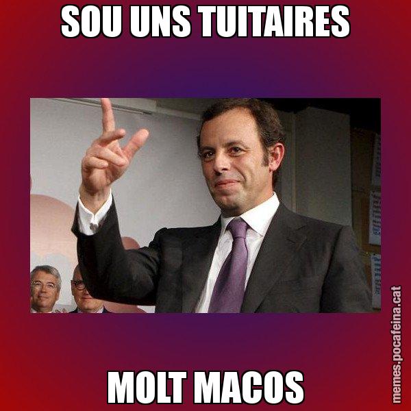 SOU UNS TUITAIRES MOLT MACOS - Sandro Rossell
