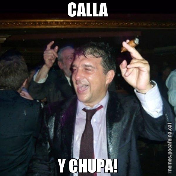 CALLA Y CHUPA! - Laporta de Festa