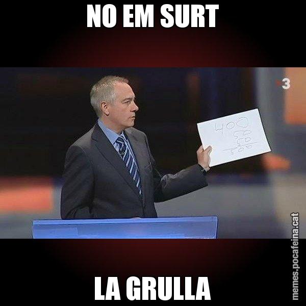 NO EM SURT LA GRULLA - Navarro Paper