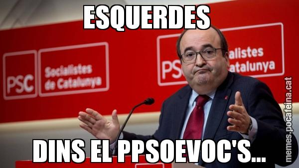 ESQUERDES  DINS EL PPSOEVOC'S...