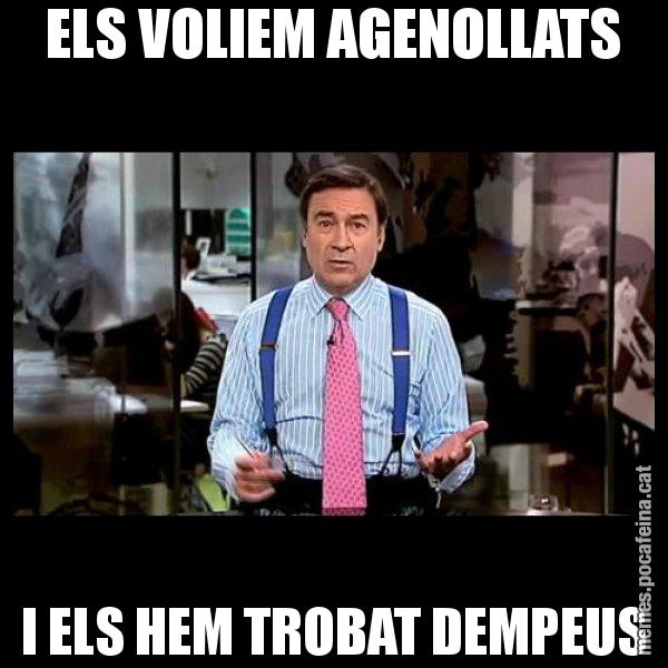 ELS VOLIEM AGENOLLATS I ELS HEM TROBAT DEMPEUS - Pedro J