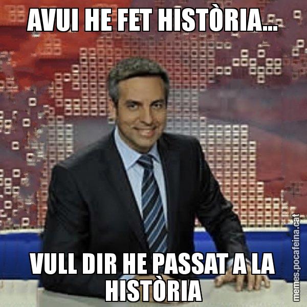 AVUI HE FET HISTÒRIA... VULL DIR HE PASSAT A LA HISTÒRIA - Trollicer