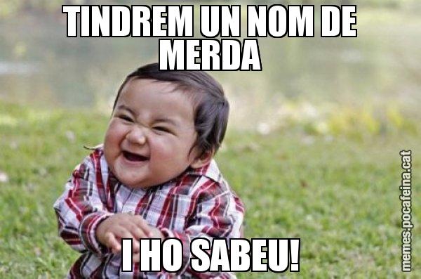 TINDREM UN NOM DE MERDA I HO SABEU! - El diabòlic nen asiàtic