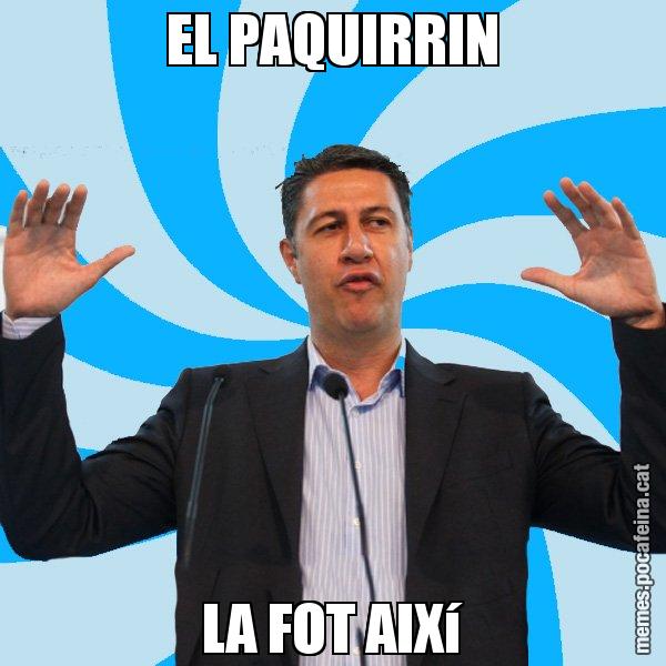 EL PAQUIRRIN LA FOT AIXí - Xavier García Albiol - 27S