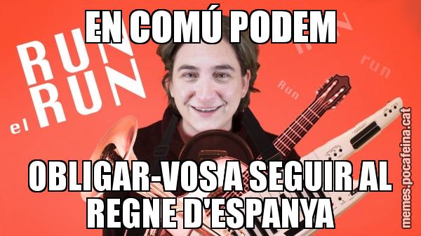 EN COMÚ PODEM OBLIGAR-VOS A SEGUIR AL REGNE D'ESPANYA
