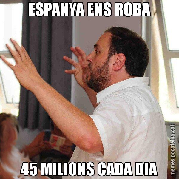 ESPANYA ENS ROBA 45 MILIONS CADA DIA - Oriol Junqueras