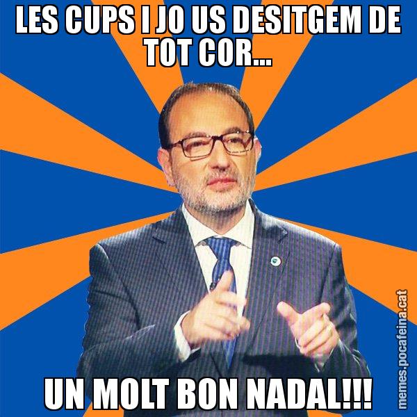 LES CUPS I JO US DESITGEM DE TOT COR... UN MOLT BON NADAL!!! - Ramon Espadaler - 27S