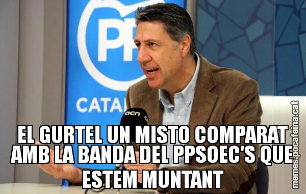 EL GURTEL UN MISTO COMPARAT AMB LA BANDA DEL PPSOEC'S QUE ESTEM MUNTANT