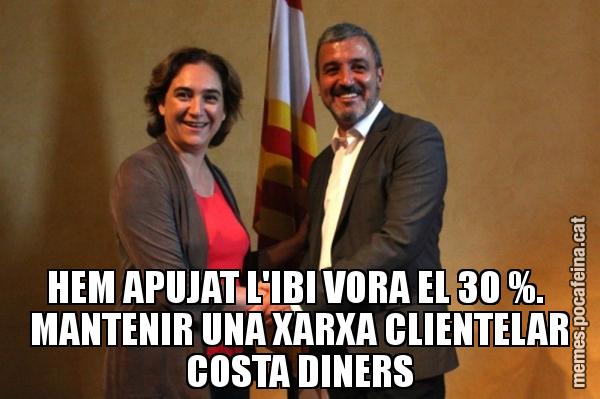 HEM APUJAT L'IBI VORA EL 30 %.  MANTENIR UNA XARXA CLIENTELAR COSTA DINERS