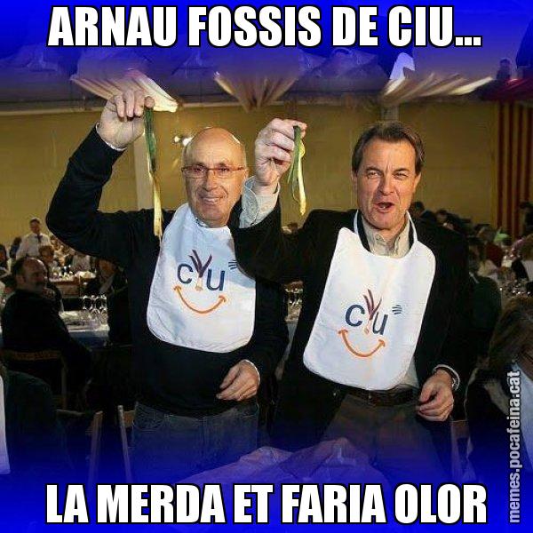 ARNAU FOSSIS DE CIU... LA MERDA ET FARIA OLOR - Calçotada CiU