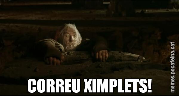 CORREU XIMPLETS!