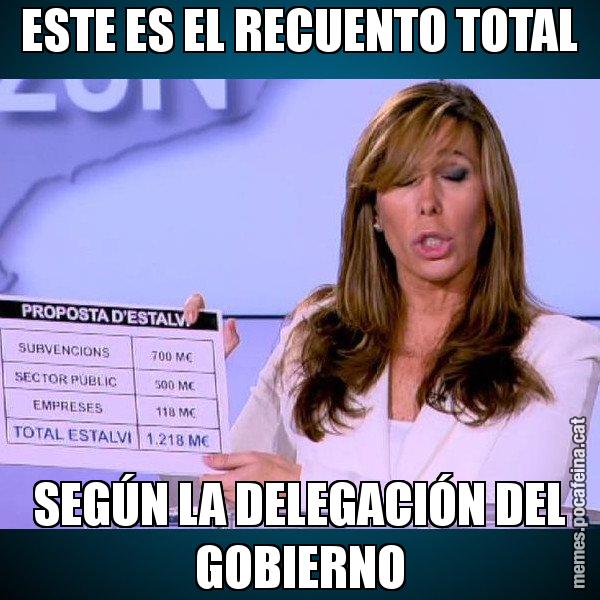 ESTE ES EL RECUENTO TOTAL SEGÚN LA DELEGACIÓN DEL GOBIERNO - Alícia Paper i Suma