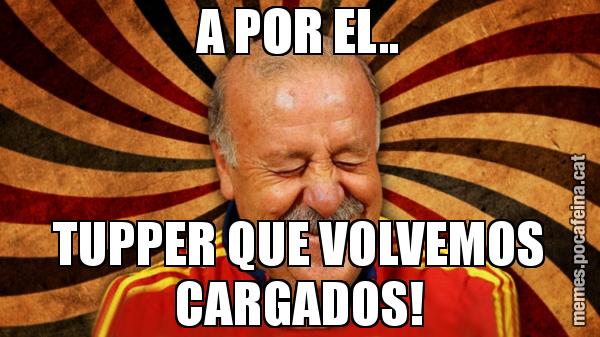 A POR EL.. TUPPER QUE VOLVEMOS CARGADOS!