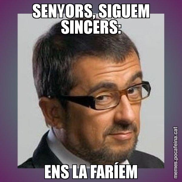 SENYORS, SIGUEM SINCERS: ENS LA FARÍEM - Andreu Buenafuente