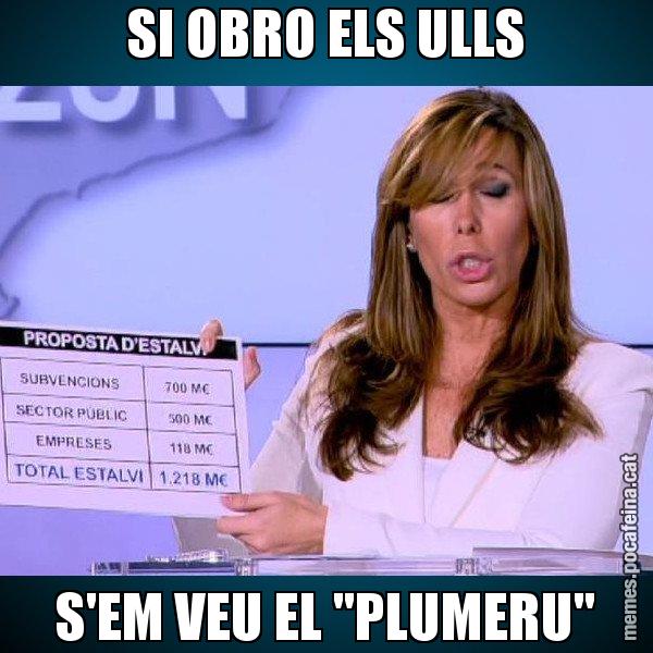 SI OBRO ELS ULLS S'EM VEU EL "PLUMERU" - Alícia Paper i Suma
